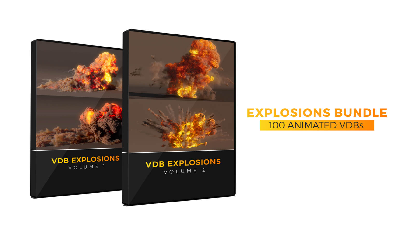 Explosions Bundle Banner The Pixel Lab