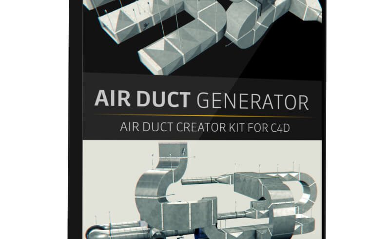 Air Duct Generator Cinema 4D Plugin