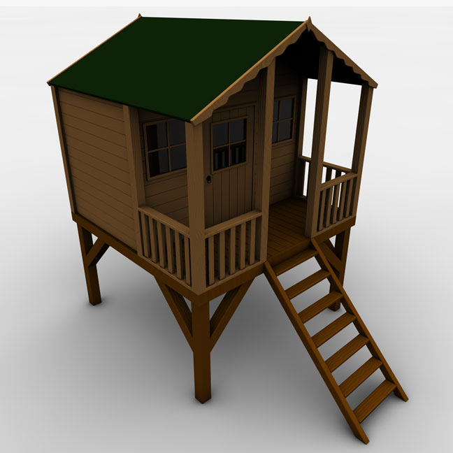 free-c4d-3d-model-play-house-3