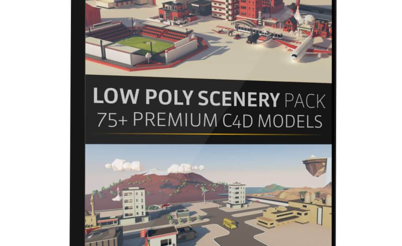 Low Poly Scenery Pack Cinema 4D