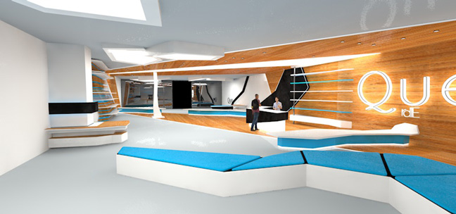 Phone Store Interior Design 3D model