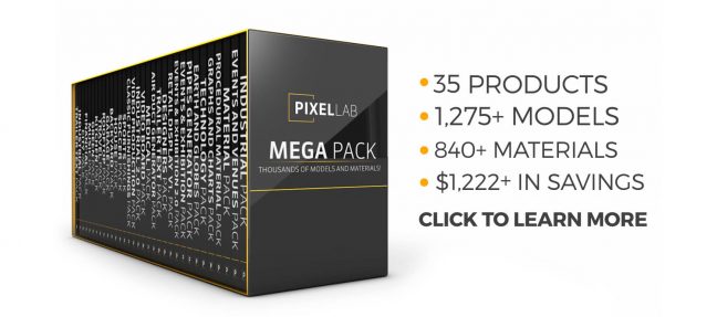 the pixel lab material pack for element 3d v2