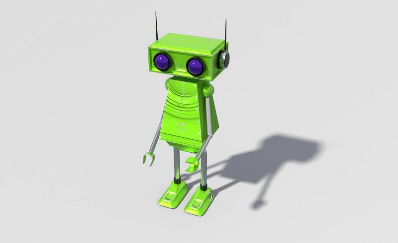 Free Cinema 4D 3D Model Robot C4D