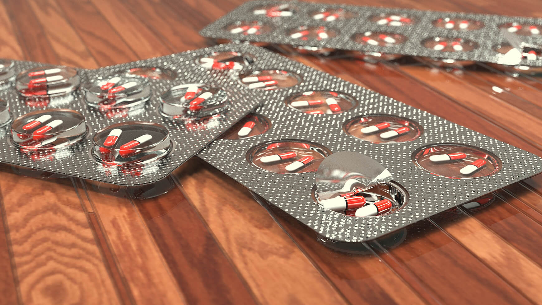 Free Cinema 4D 3D Model Pills Pack