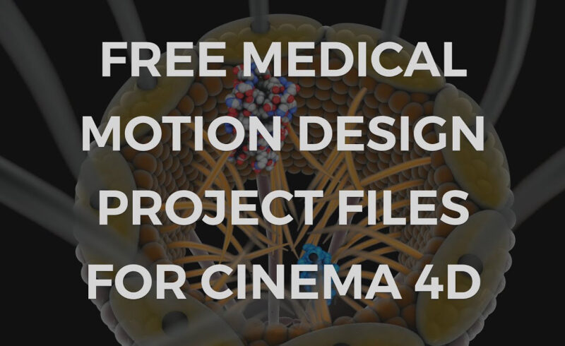 Free Medical Motion Design Project Files for Cinema 4D