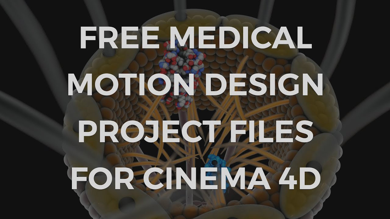 Free Medical Motion Design Project Files for Cinema 4D