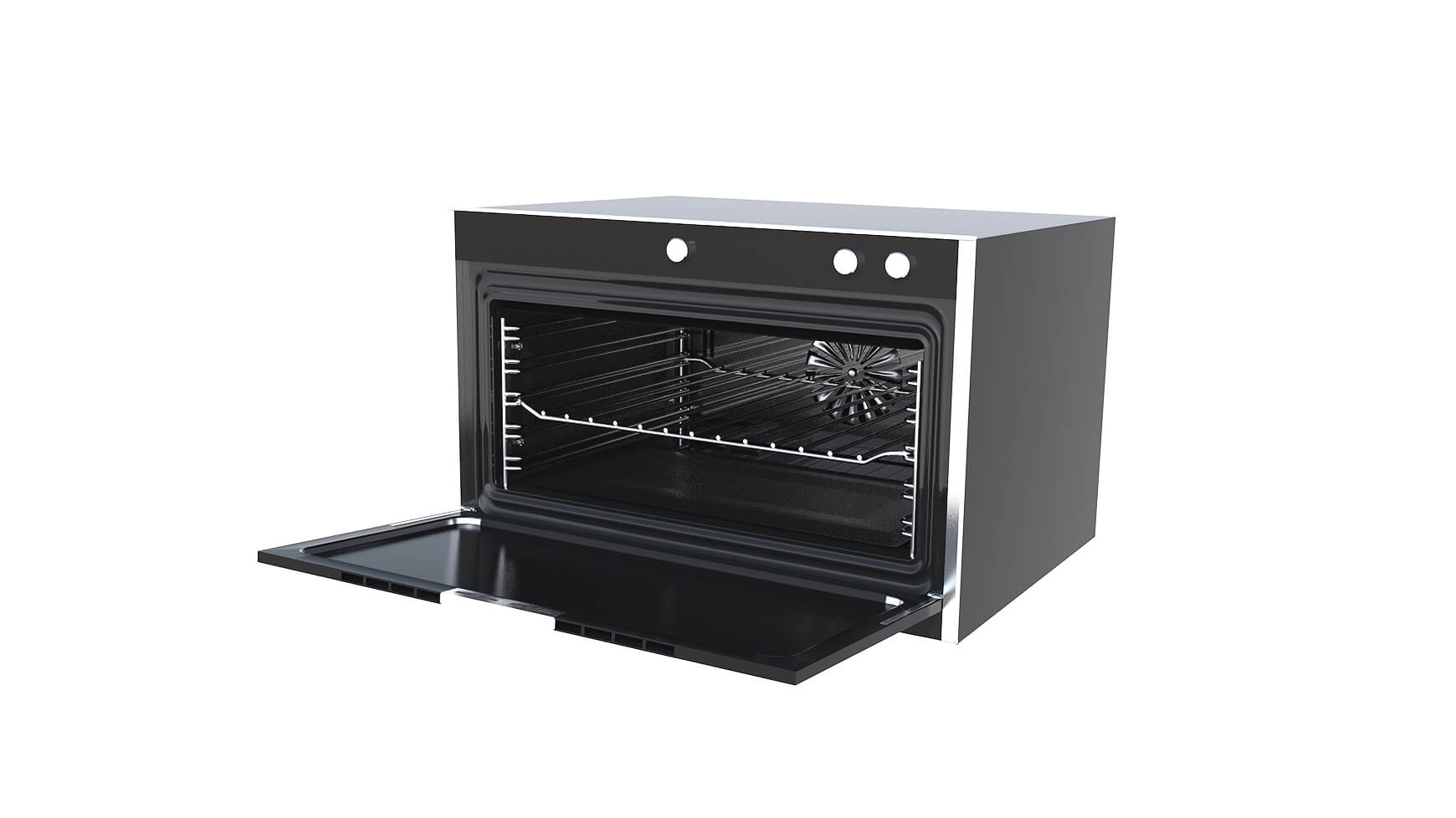 Free Cinema 4D 3D Model Microwave