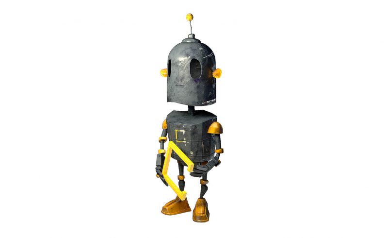 Free Cinema 4D 3D Model Robot