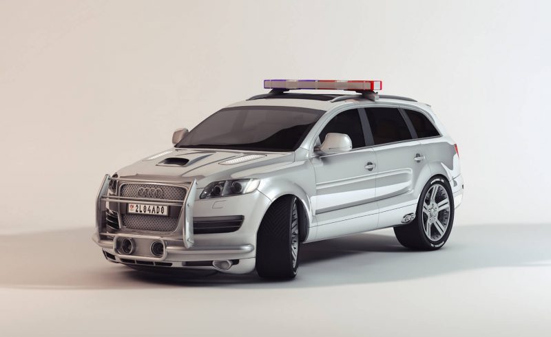 Free Cinema 4D 3D Model Audi Q7 EVO Vehicle