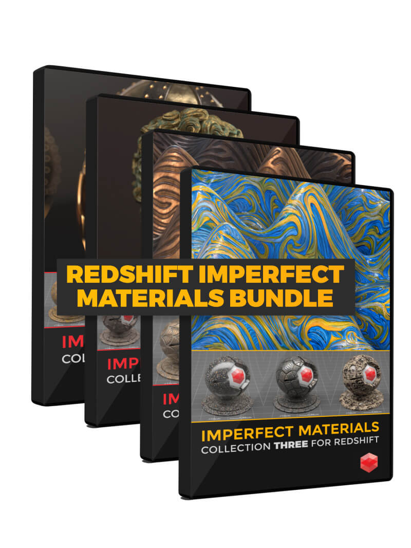 Redshift Imperfect Materials Bundle Textures