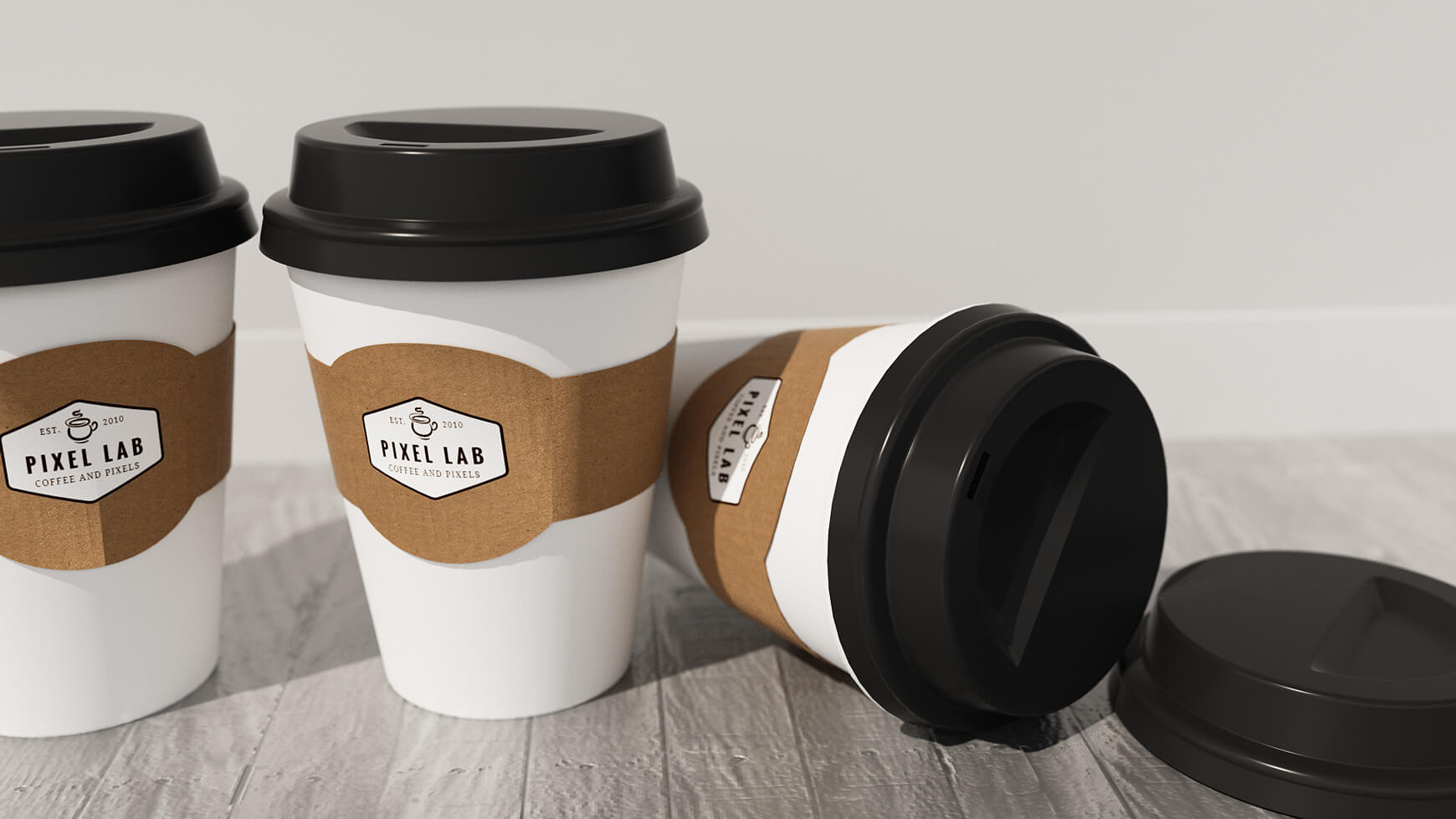 Free Cinema 4D 3D Model Paper Coffee Cup The Pixel Lab