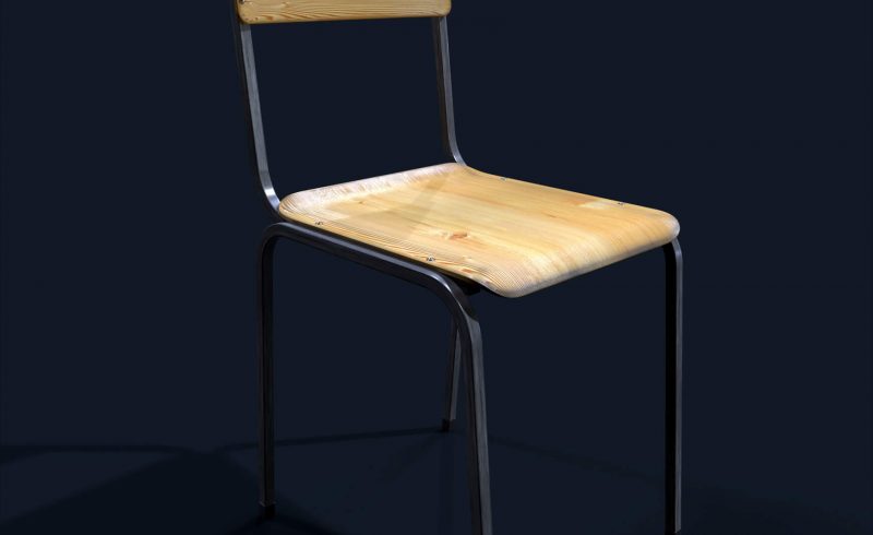 Free Cinema 4D 3D Model Chair