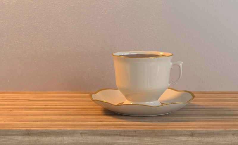 Free Cinema 4D 3D Model Tea or Coffee Cup