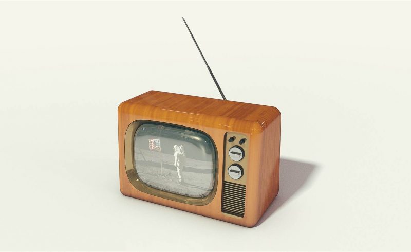 Free Cinema 4D 3D Model Vintage Television Retro