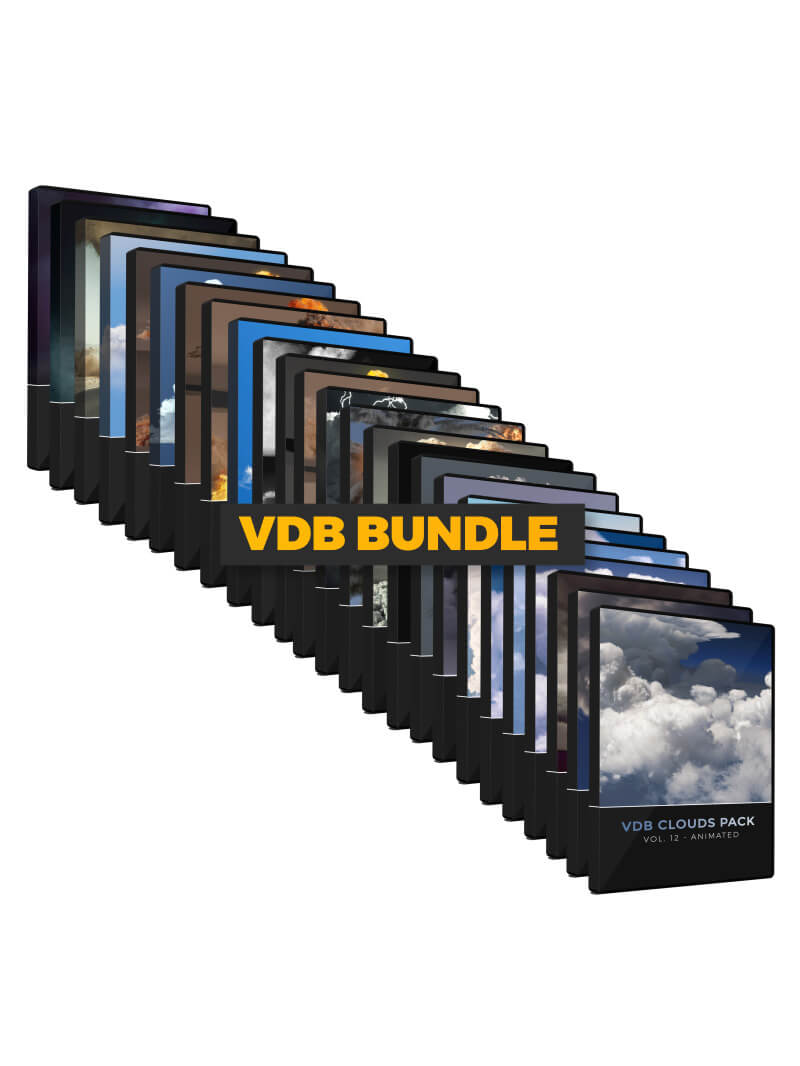 VDB Bundle Banner VFX 3D Assets