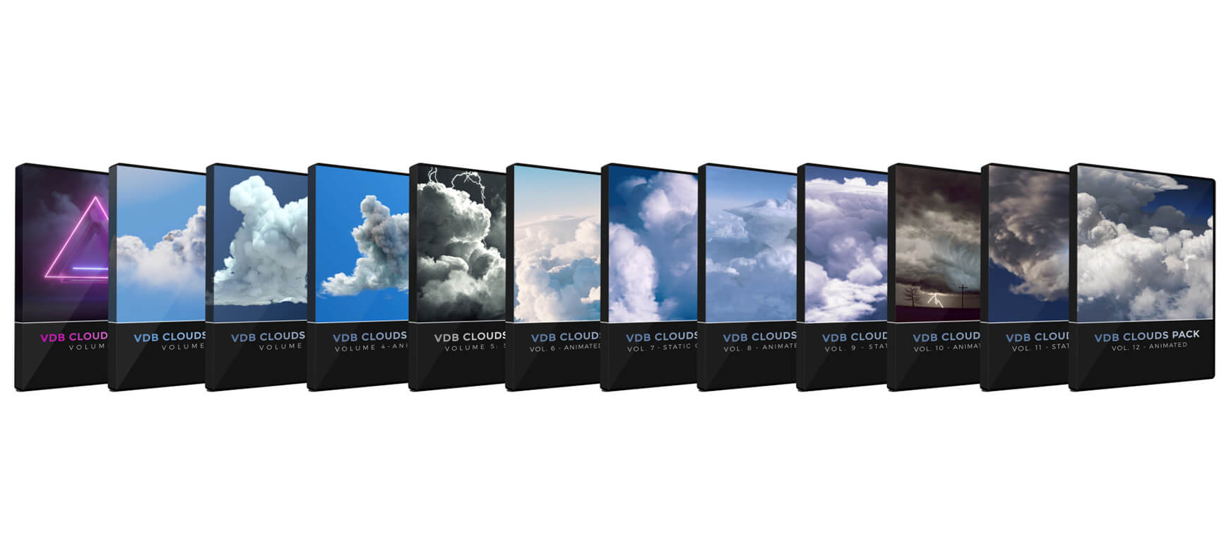 VDB Cloud Bundle 3D Assets Banner