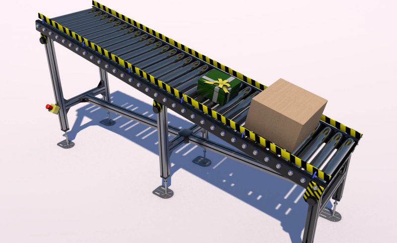 Free Cinema 4D 3D Xpresso Rig Conveyor Belt System