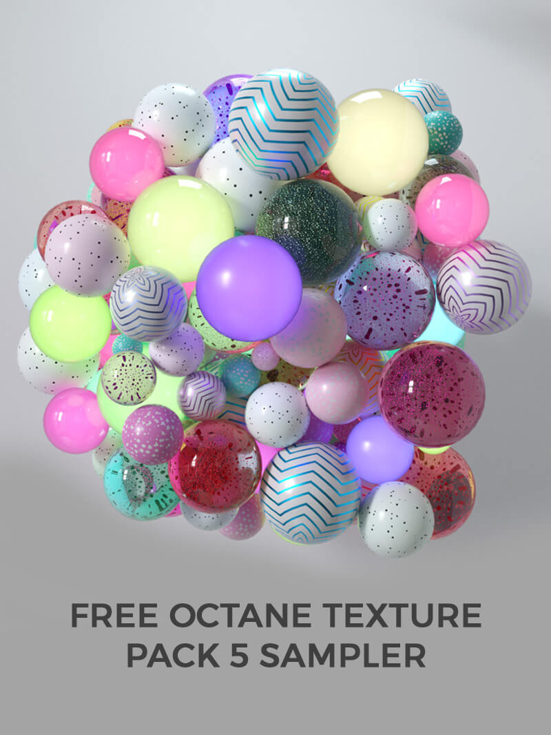 Cinema 4D Octane Texture Pack 5 Motion Design Materials