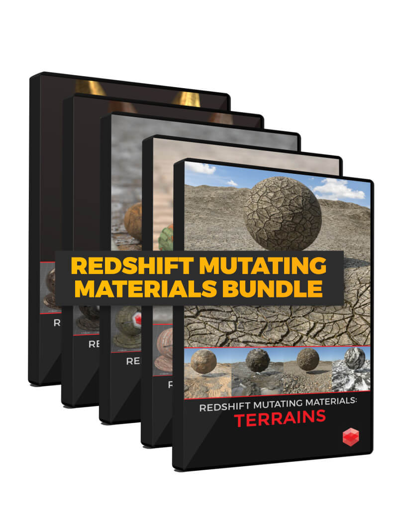 Redshift Mutating Materials Textures Bundle