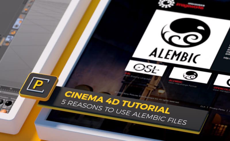 Cinema 4D Tutorial 5 Reasons to use Alembic Files in C4D