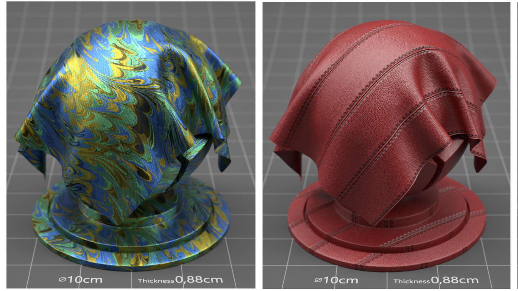 Cinema 4D Redshift RS Material Packs Textures