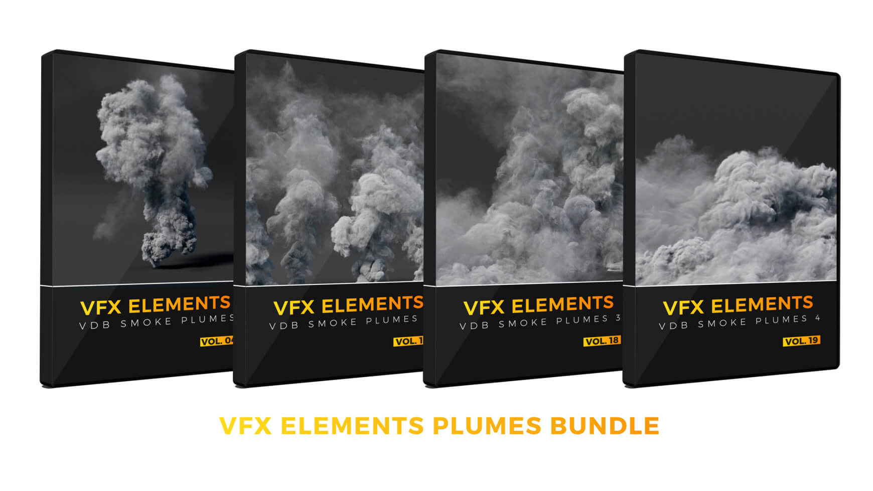 VDB Smoke Plumes Bundle - The Pixel Lab