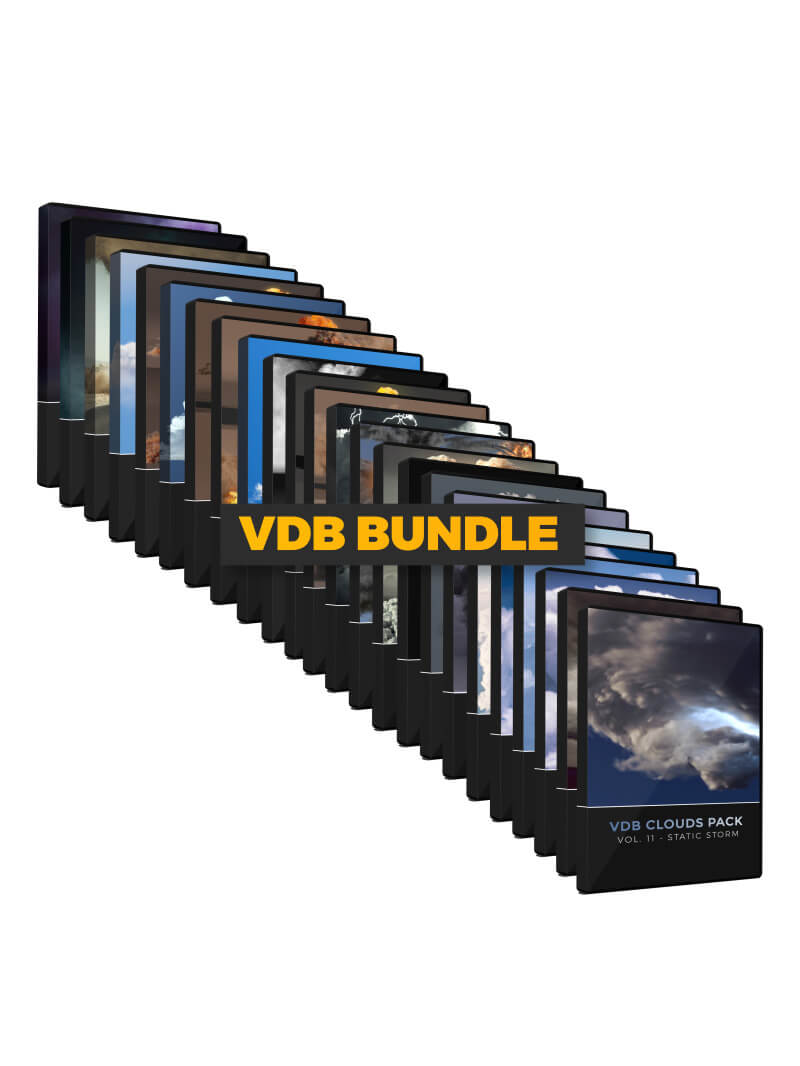 VDB Bundle 3D Animated VFX Assets