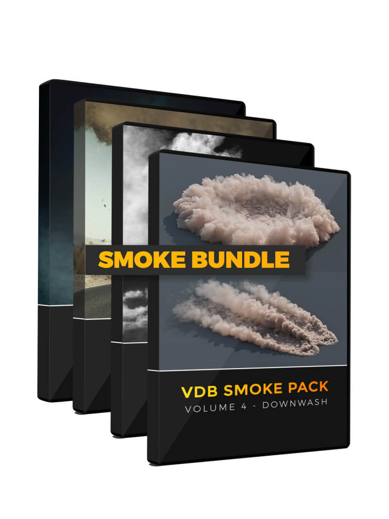 VDB Smoke Bundle 3D Animated VFX