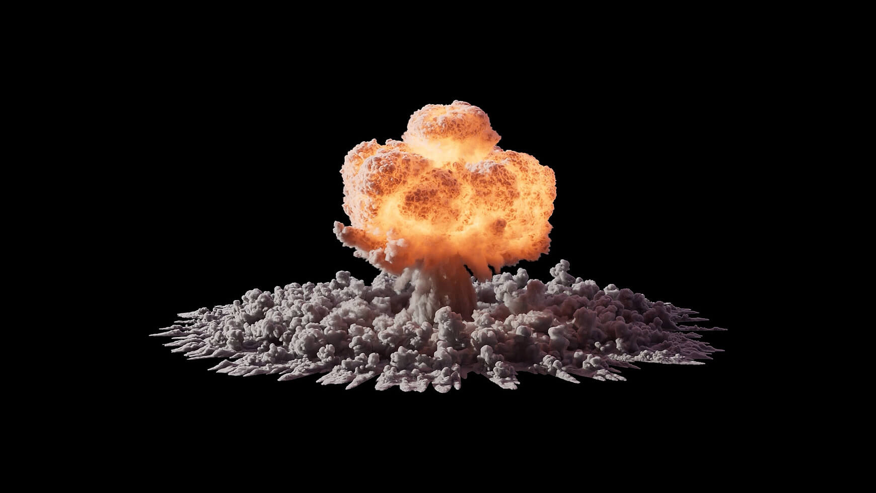VDB Atomic Explosion 3D Volume Asset