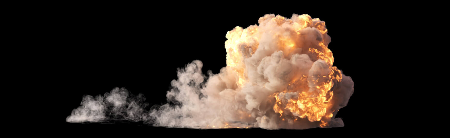 VDB Explosions 6 Small Scale Volumes VFX