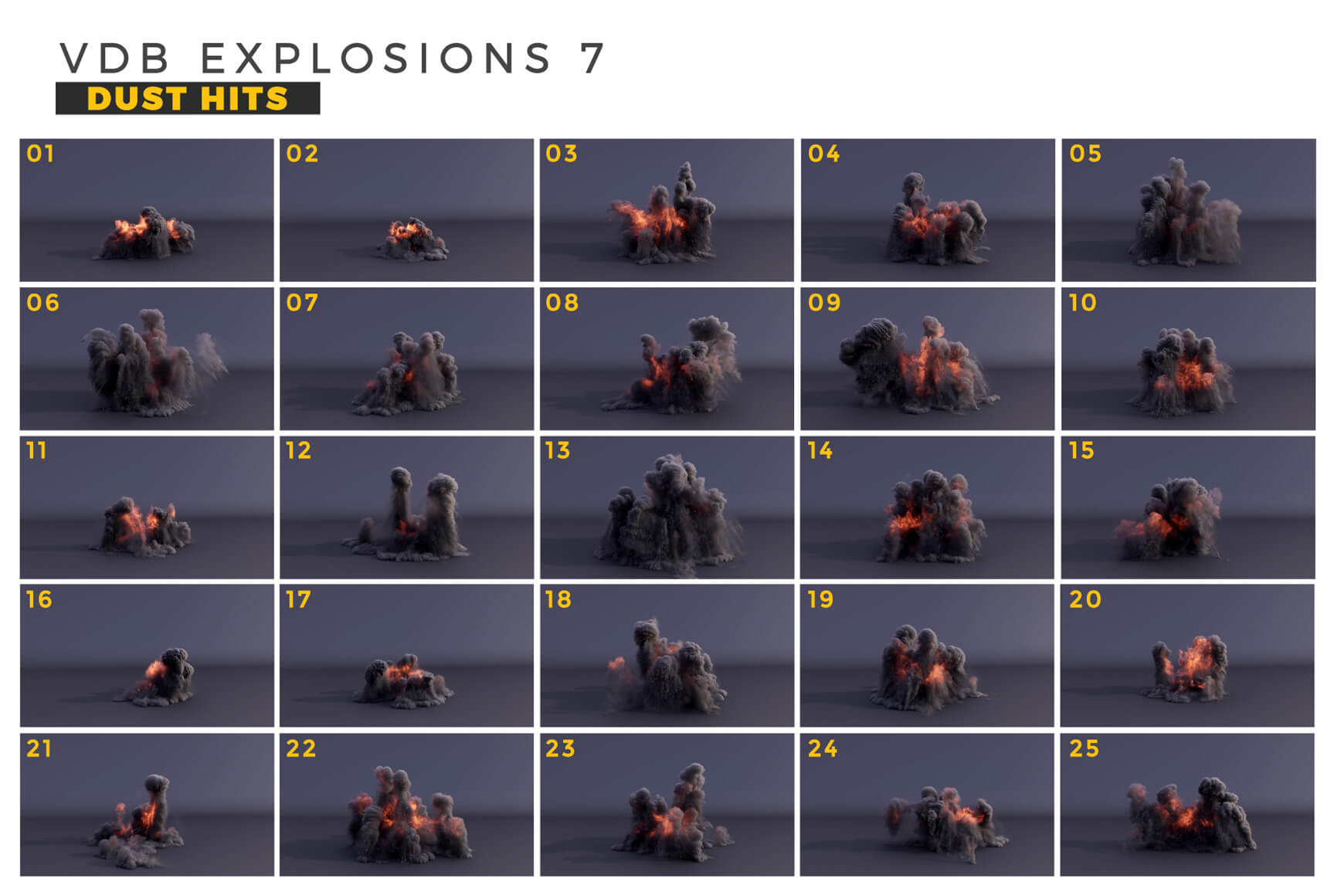 DVD Volume Explosions 7 Dust Hits