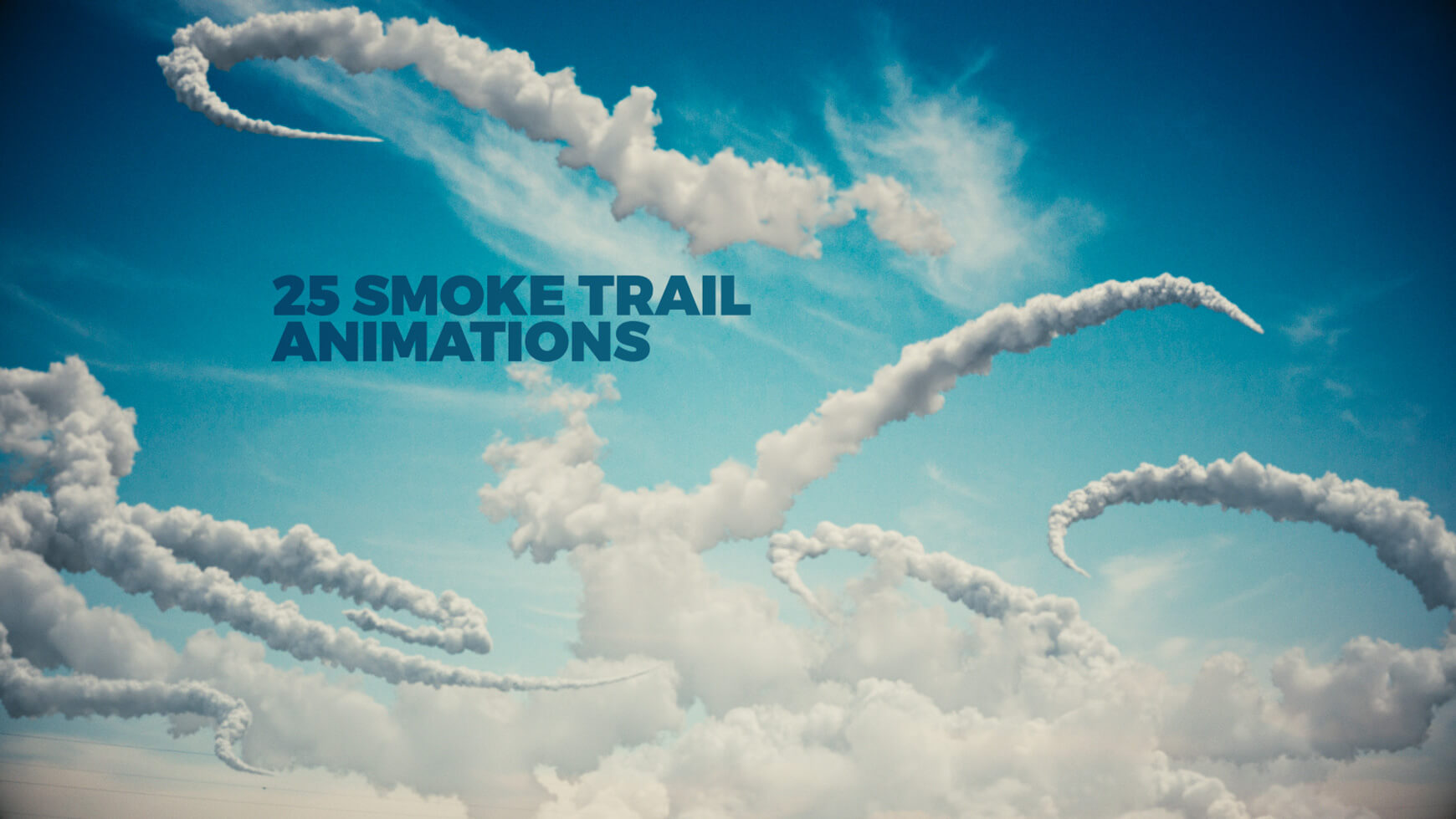 VDB Smoke Trail 3 Volume VFX Assets