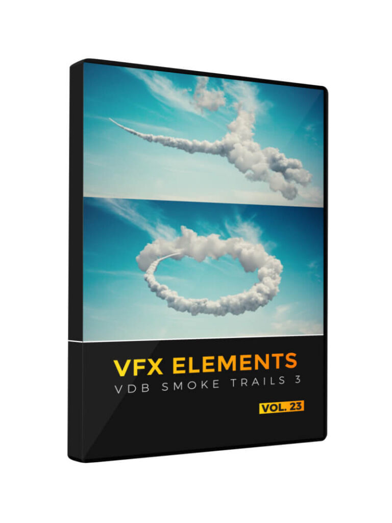 VDB Smoke Trail 3 DVD Volume VFX Assets