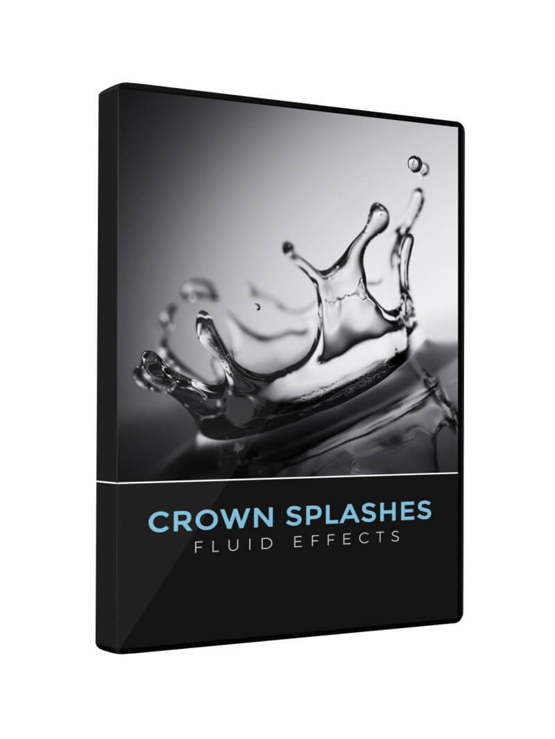 VFX Fluid Simulations 3D Crown Splash Animations