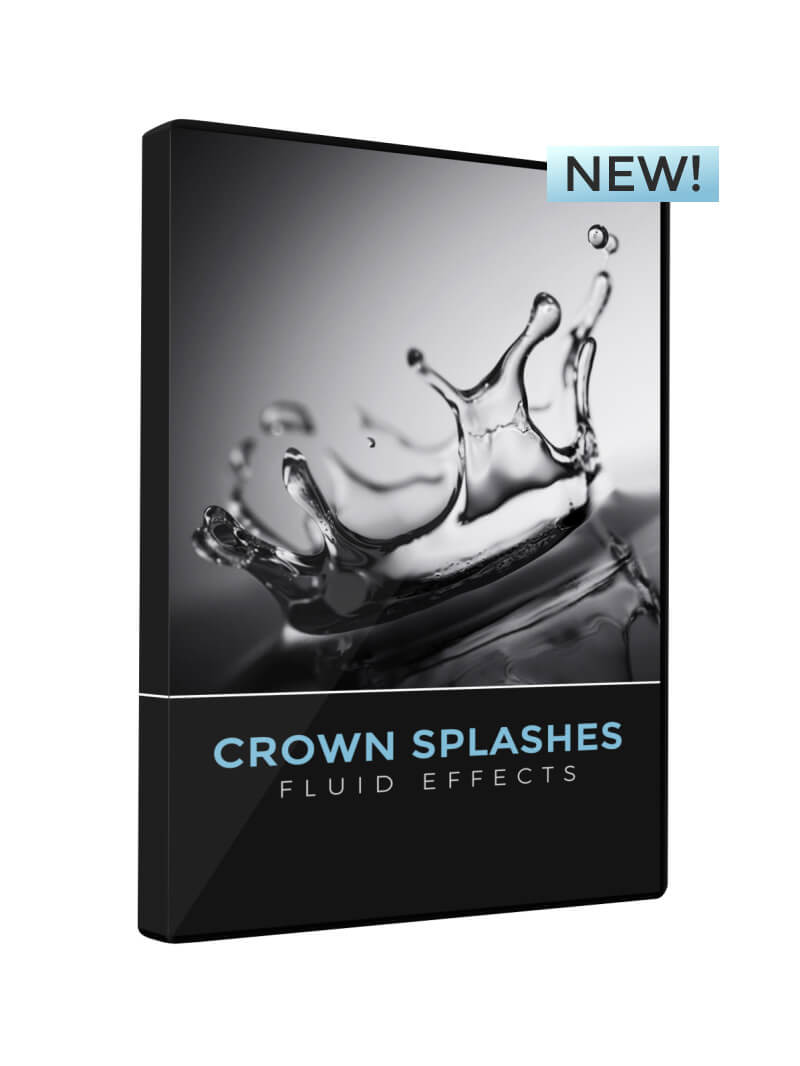 VFX Fluid Simulations 3D Crown Splash Animations