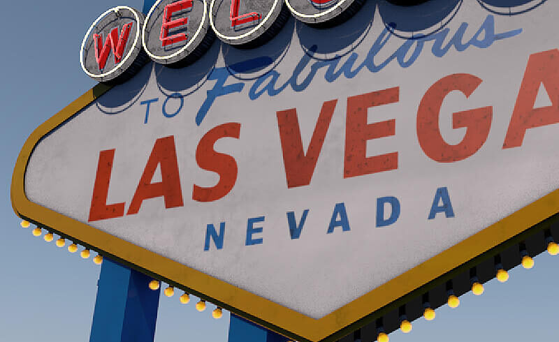 Free 3D Model Las Vegas Welcome Sign
