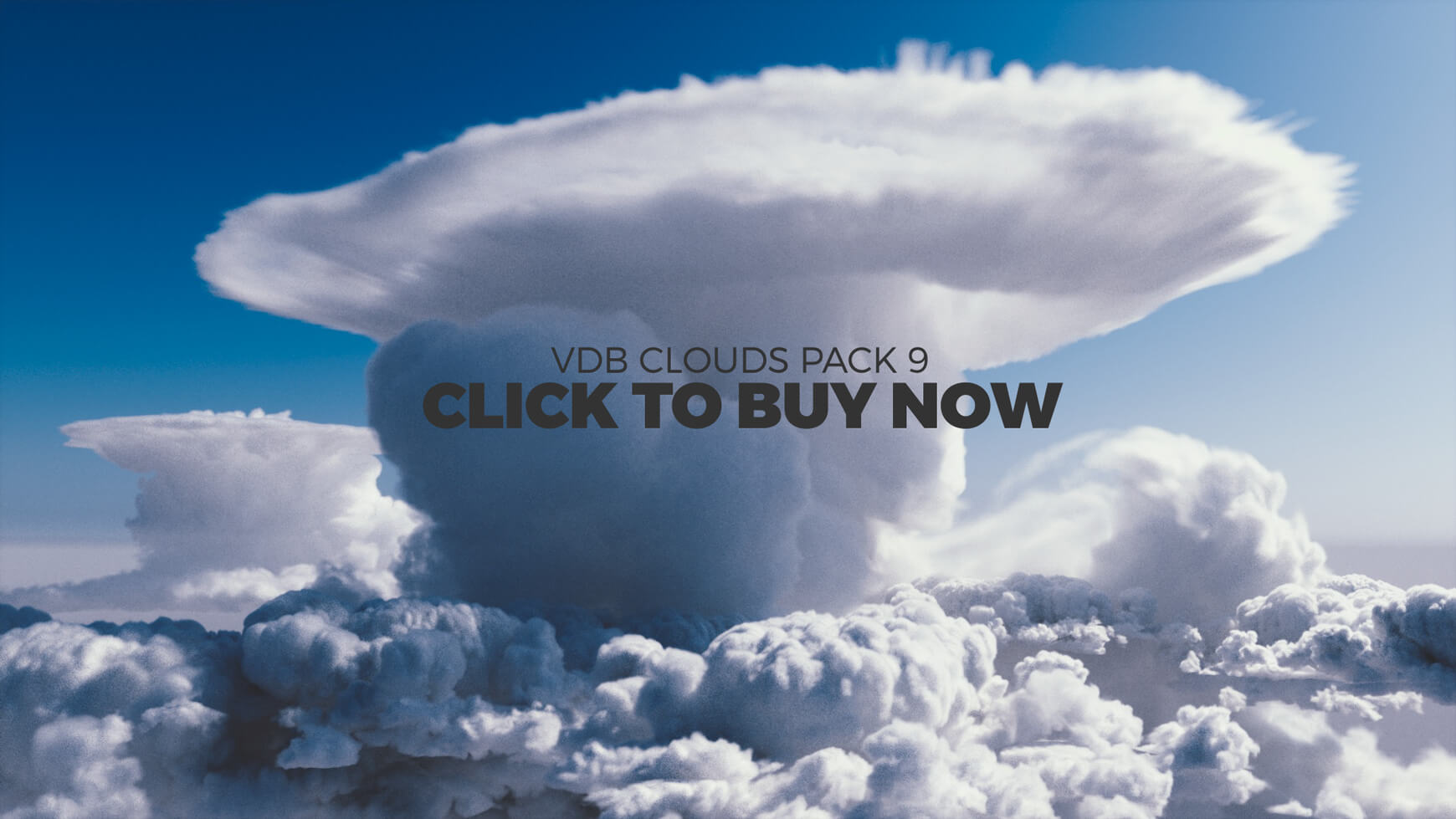 VDB Clouds Pack 9 Static Anvil 3D VFX Assets