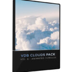 VDB Clouds Pack 6 Animated Cumulus 3D VFX Assets