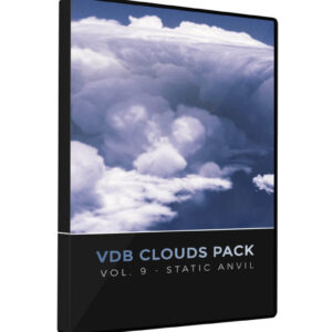 VDB Clouds Pack Static Anvil 3D VFX Assets