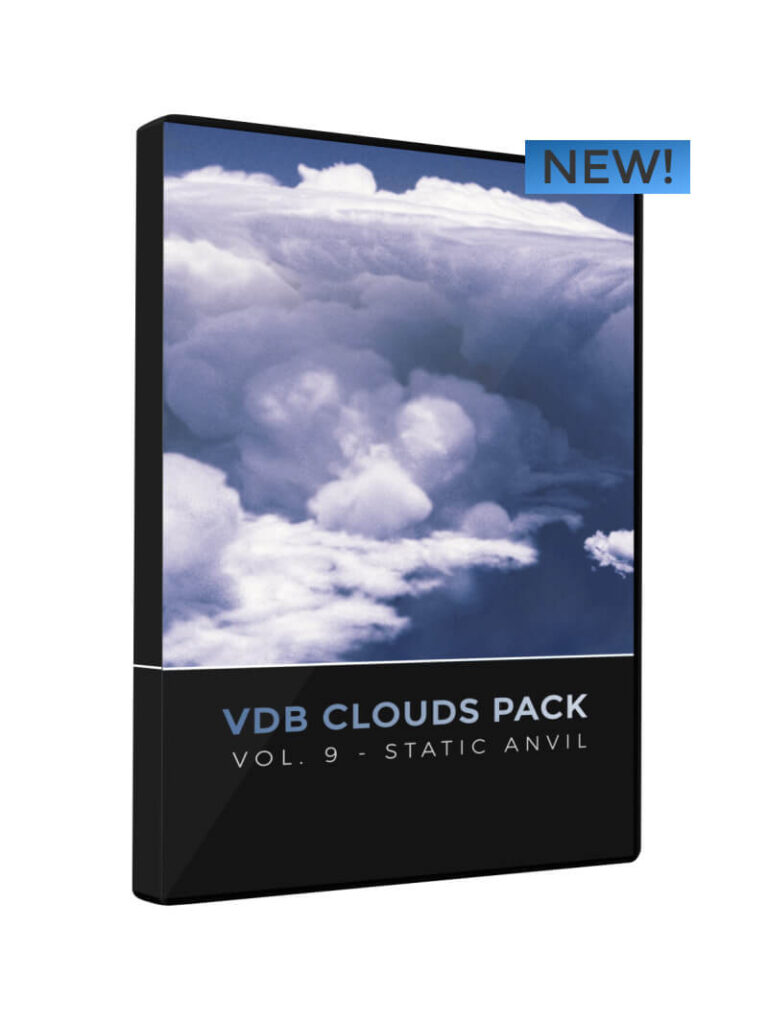 VDB Clouds Pack Static Anvil 3D VFX Assets