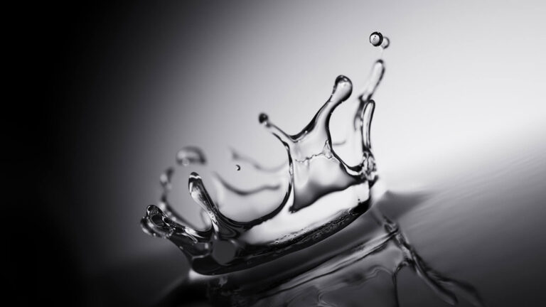 VFX Fluid Simulations 3D Crown Splash Animations