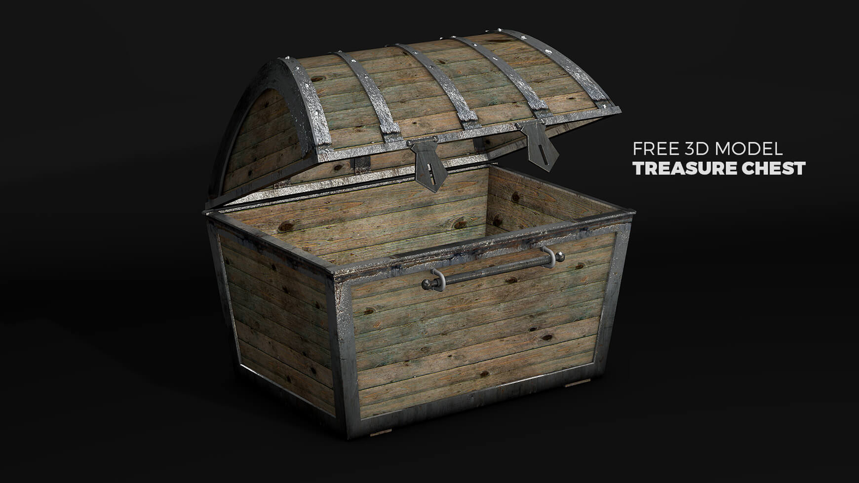 Free 3D Model Pirates Treasure Chest