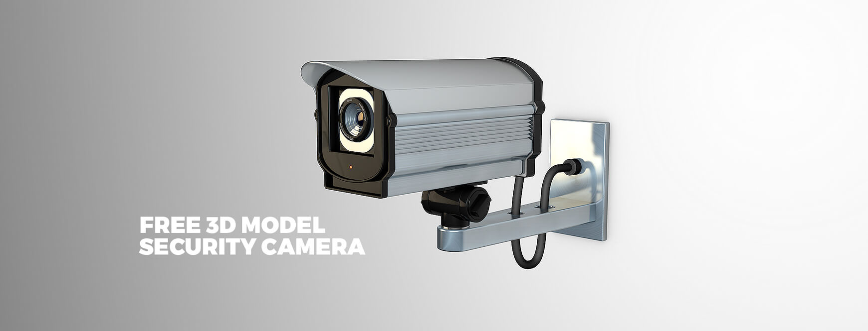 Free 3D Model Security Camera