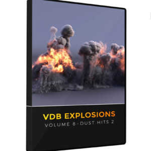 VDB Dust Hit Explosion 3D VFX Asset Animated