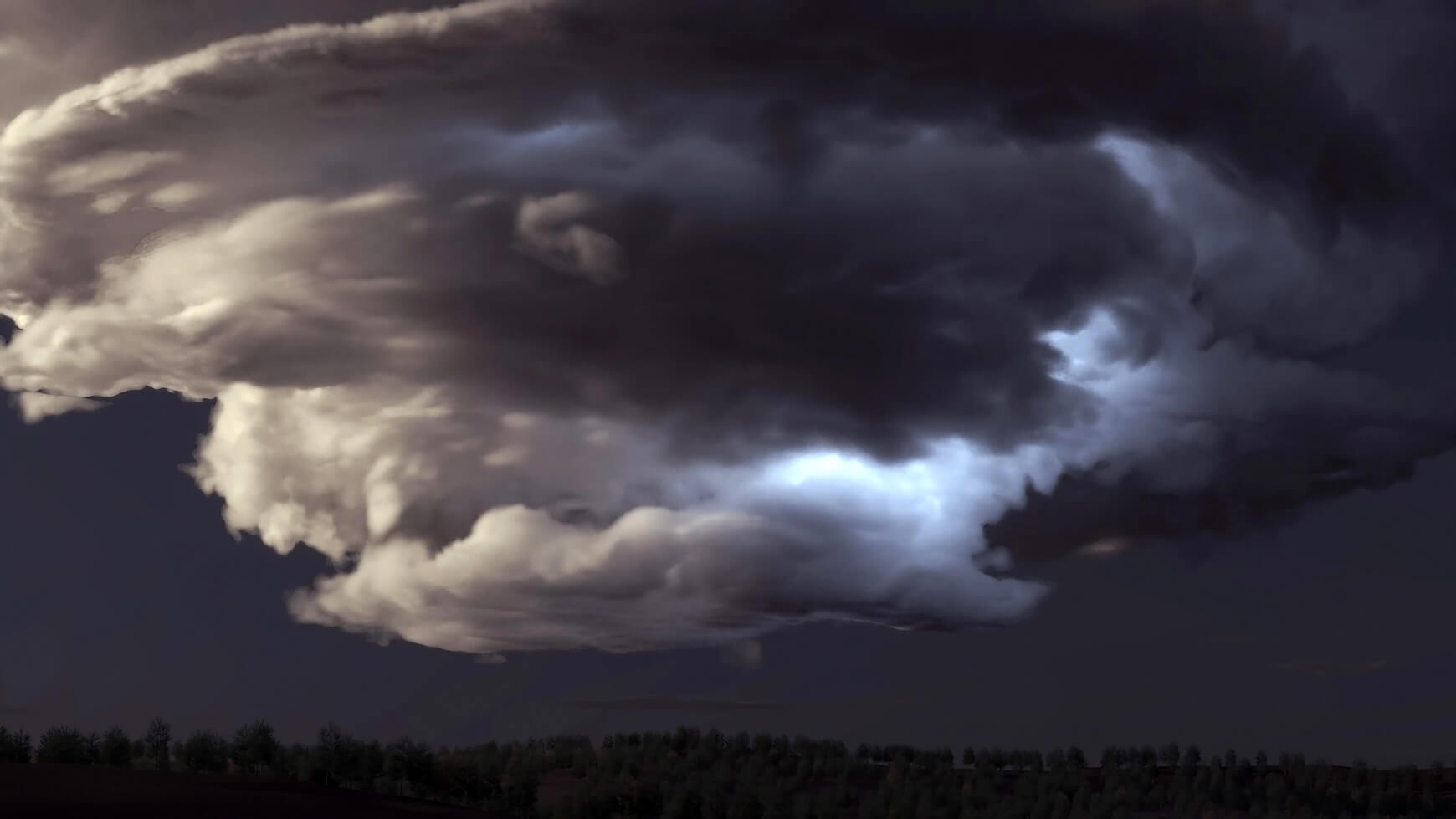 VDB Storm Clouds Volumes 3D Animation