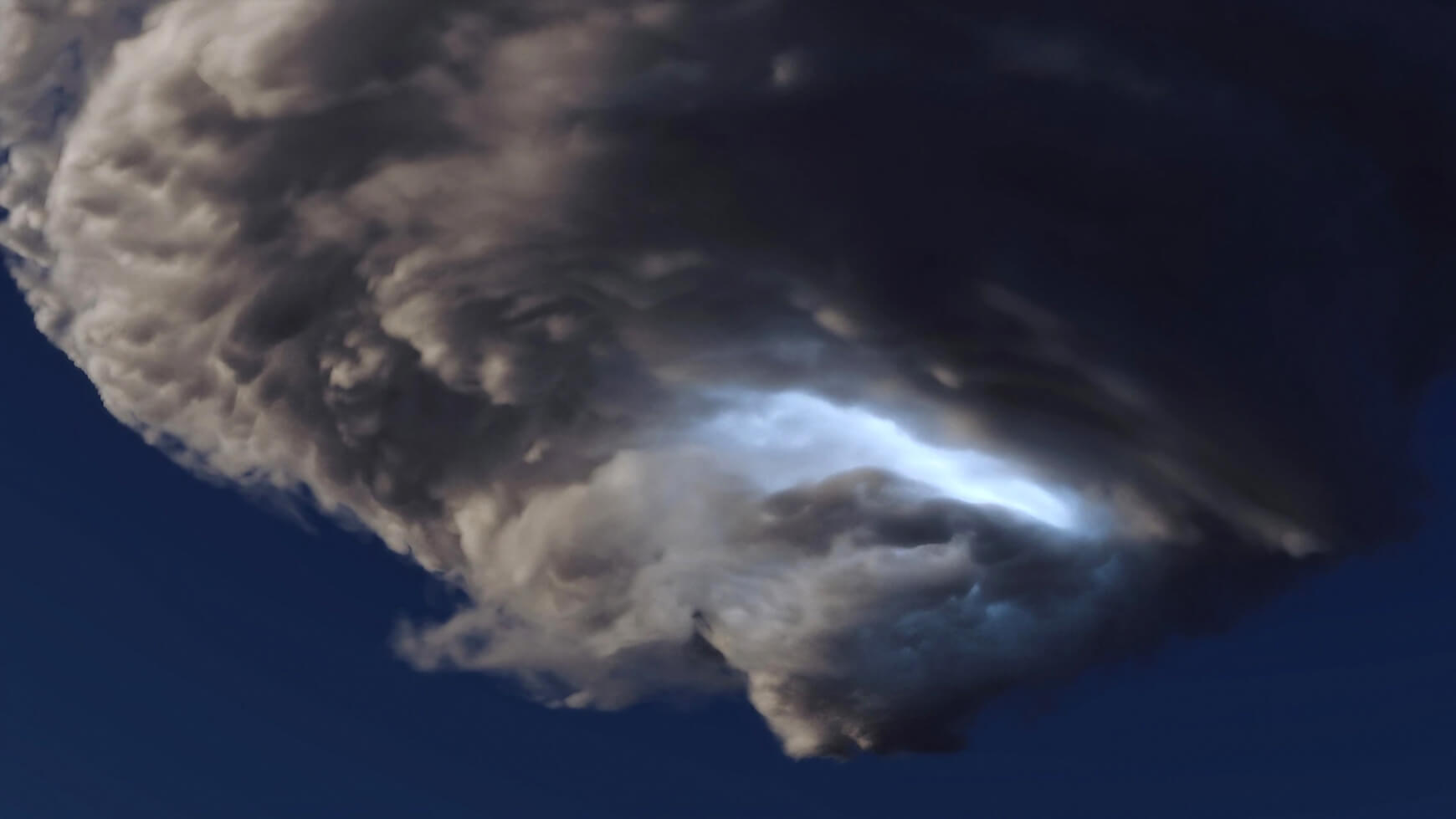 VDB Storm Clouds Volumes 3D Animation