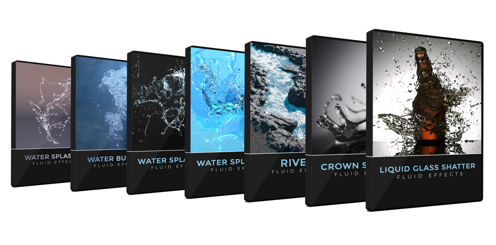 Fluid Effects VFX 3D Assets Liquid Bundle