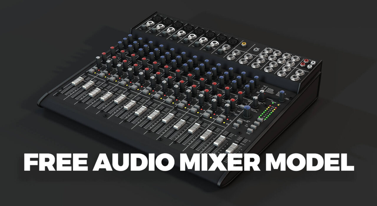 Free 3D Model Audio Mixer