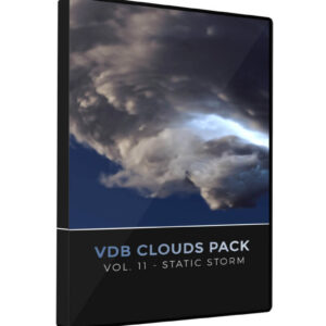 VDB Volumes 3D VFX Asset Storm Cloud