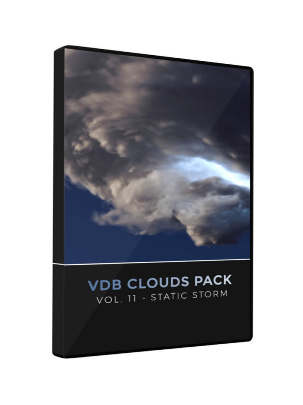 VDB Volumes 3D VFX Asset Storm Cloud